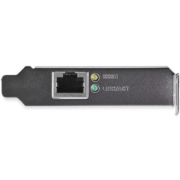 StarTech.com Tarjeta de Red PCI Express de 1 Puerto Gigabit Ethernet RJ45 - Adaptador NIC PCI-e - Perfil Bajo tarjetas de red Alámbrico PCI Express Ethernet 1000 Mbit/s