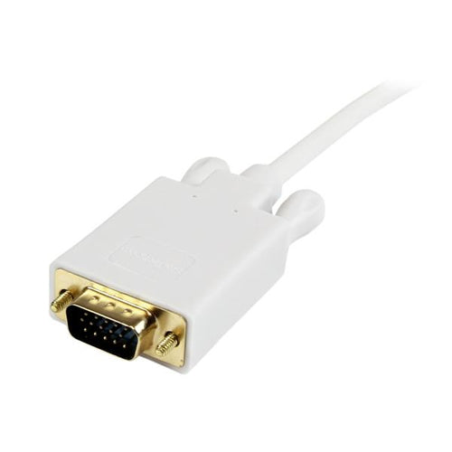StarTech.com Cable de 91cm de Vídeo Adaptador Conversor Activo Mini DisplayPort a VGA - 1080p - Blanco Adaptadores de ca