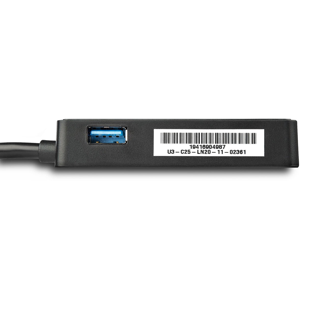 StarTech.com Adaptador Tarjeta de Red NIC Externa USB 3.0 de 1 Puerto Gigabit Ethernet RJ45 y Puerto USB - Negro tarjetas de red Alámbrico USB Ethernet 1