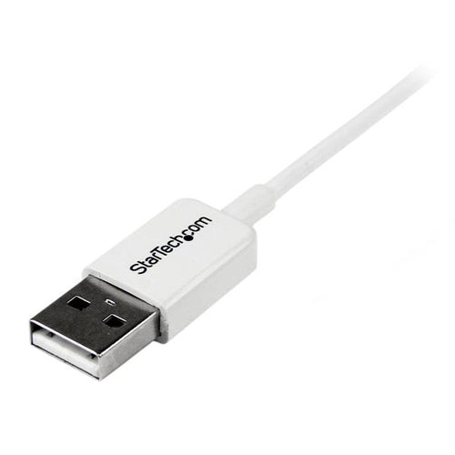 StarTech.com Cable Adaptador 1m USB A Macho a Micro USB B Macho para Teléfono Móvil Smartphone - Blanco Cables USB USB 2