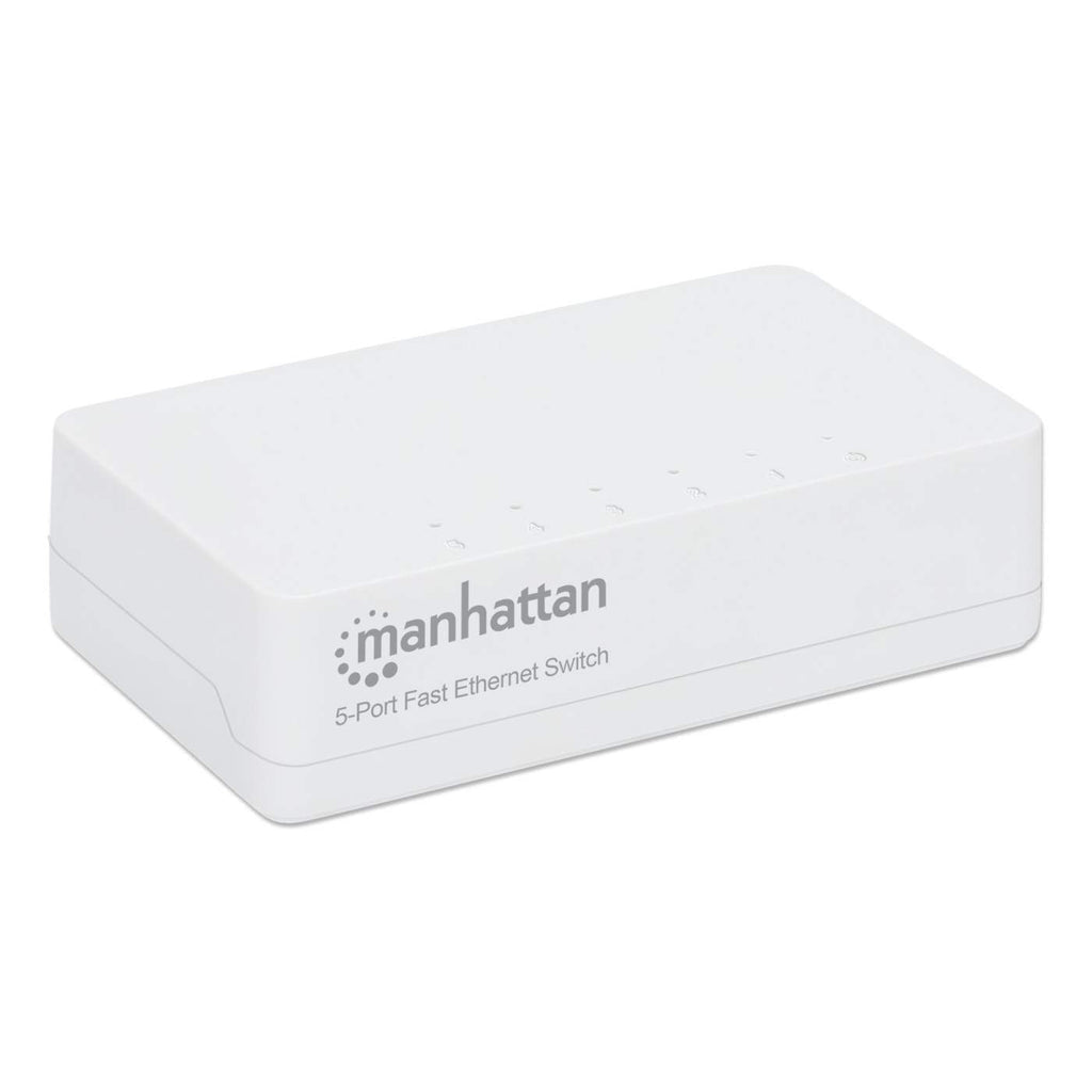 Manhattan Switch Fast Ethernet de 5 puertos dispositivo de redes No administrado 5 Fast Ethernet (10/100) 5
