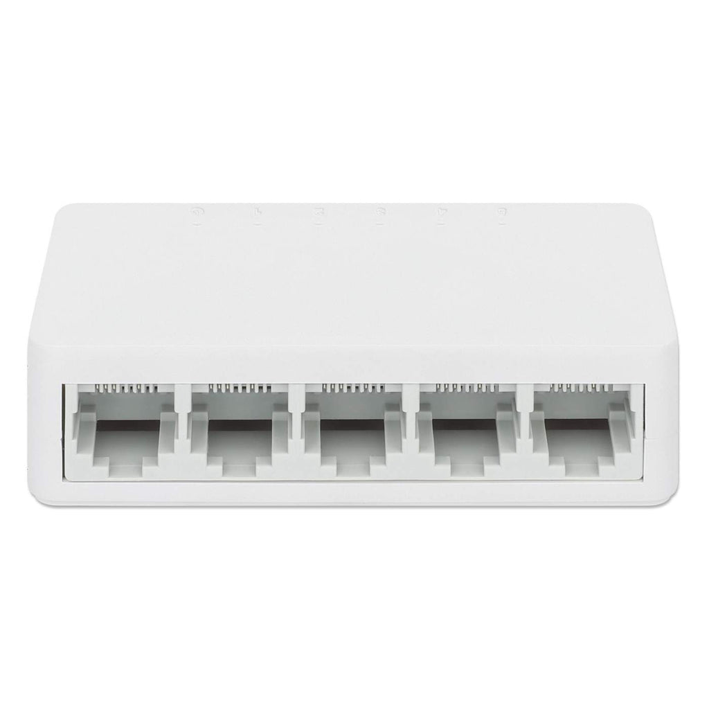 Manhattan Switch Fast Ethernet de 5 puertos dispositivo de redes No administrado 5 Fast Ethernet (10/100) 5