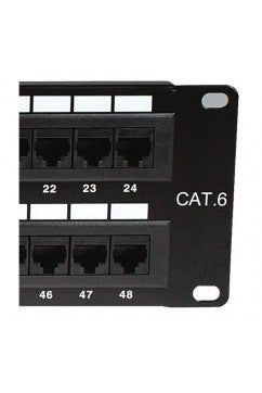 Nexxt - Tablero de conexiones - CAT 6 - 19" - 24 puertos