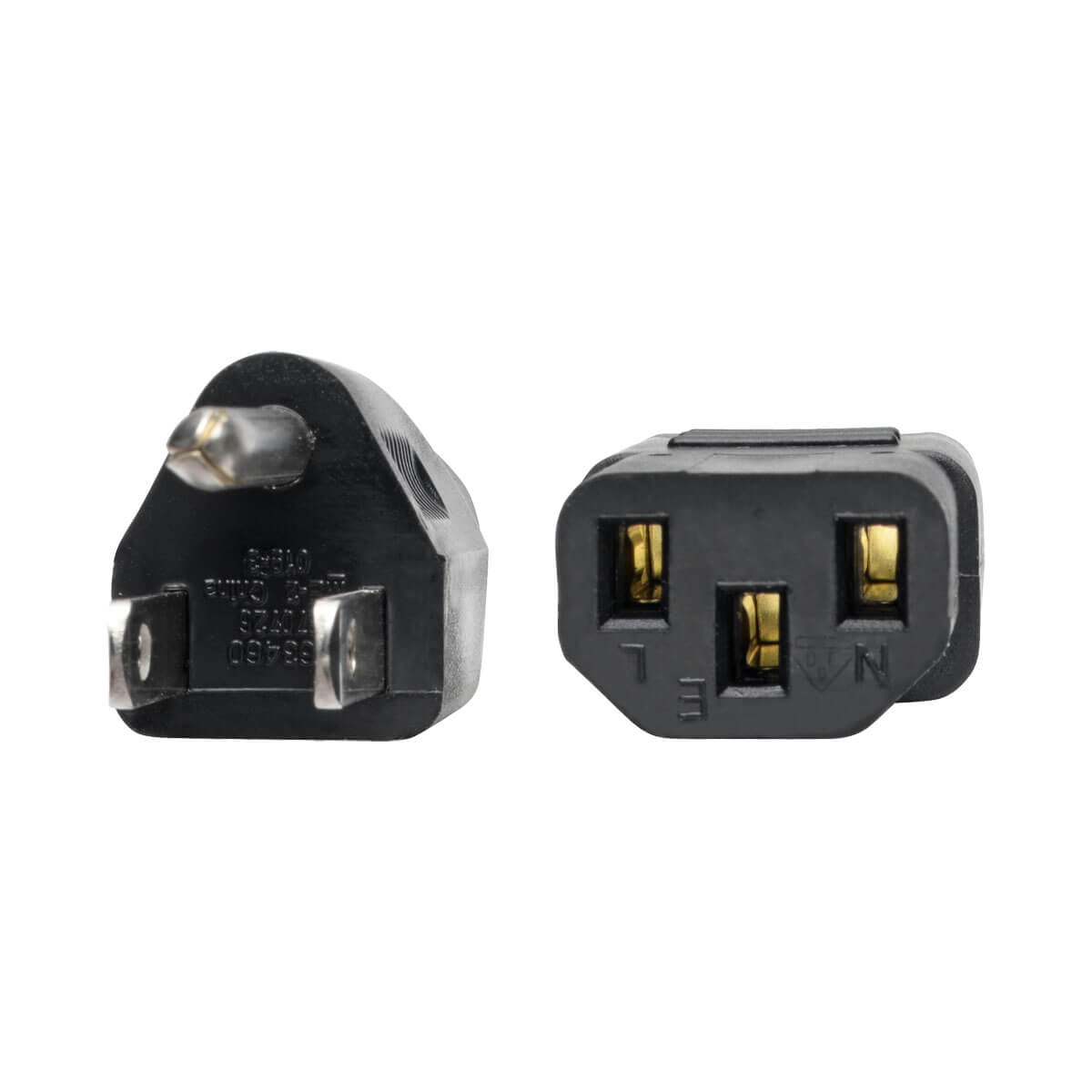 Tripp Lite P006-008-13A Cable de Alimentación de CA para Computadora de Escritorio, NEMA 5-15P a C13 - 13A, 125V, 16 AWG