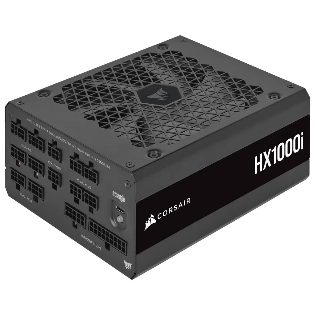 Corsair HXI HX1000I unidad de fuente de alimentación 1000 W 24-pines ATX ATX Negro, 100 - 240 V, 150 W, 999.6 W