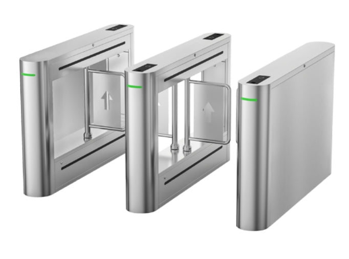 Dahua Technology DHI-ASGB521H-D torniquetes para control de acceso Acero inoxidable Acero inoxidable Torniquete de barrera giratoria Acero inoxidable