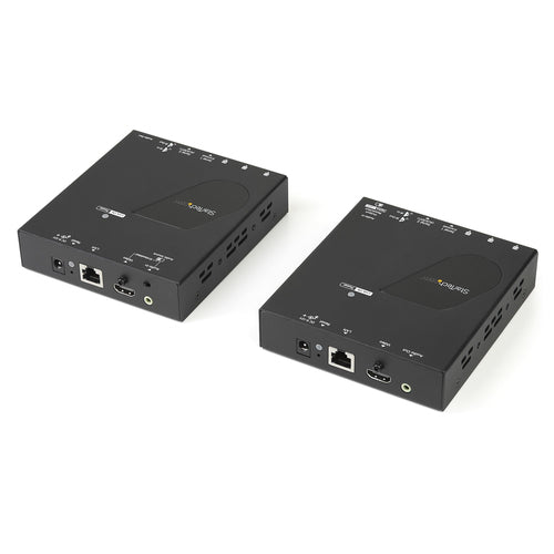 StarTech.com Juego de Extensor Alargador HDMI 4K con Soporte para Muro Multivídeo - Extensor por IP compatible con Video