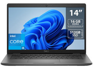 Laptop DELL Latitude 3440: Intel Core i5 1235U 4.4GHz, 16GB DDR4, SSD 512GB, 14" LED, Iris Xe Graphics, Windows 11 Pro