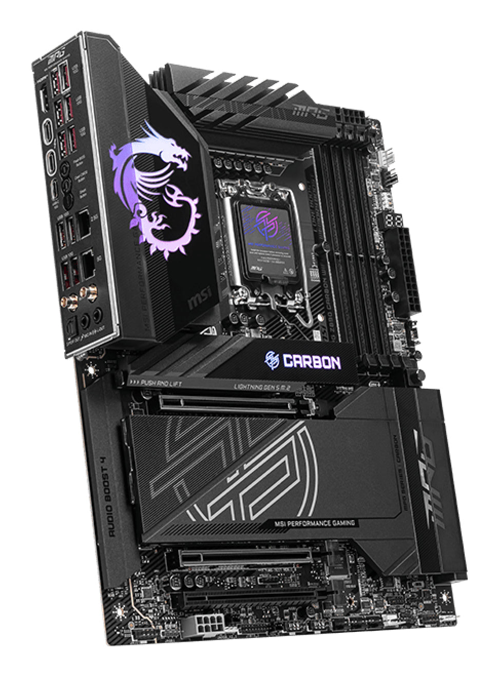 MSI MPG Z890 CARBON WIFI placas base Intel LGA 1851 (Socket V1) Intel Core Ultra (Series 2) LGA 1851