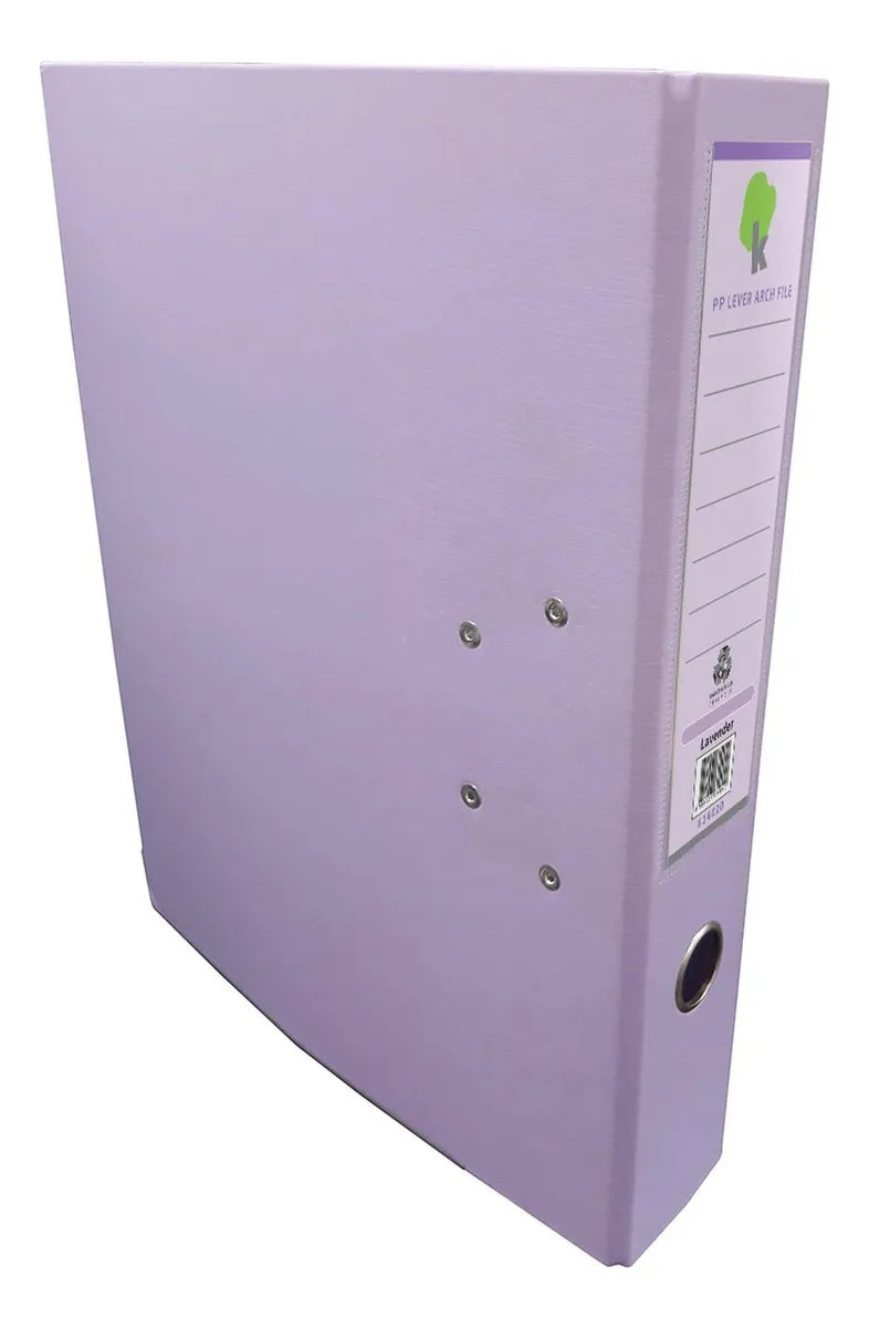 Techmakro KITCARP25LVP carpeta Cartón, Cloruro de polivinilo (PVC) Lila Carta, Folder de archivo convencional, Mate, 650