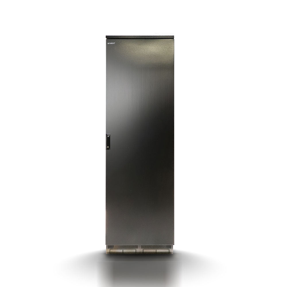 Enson ENS-RGBO42U8 armario rack 42U Soporte montado al piso Negro, 1000 kg