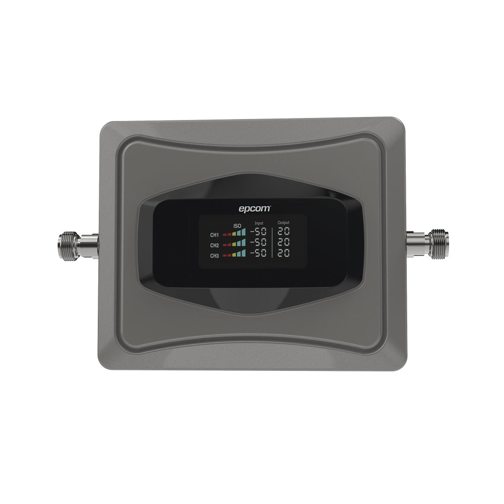 Epcom EP-TB-4GV2 amplificador de señal celular Amplificador de señal móvil para interior Negro, Gris, Blanco