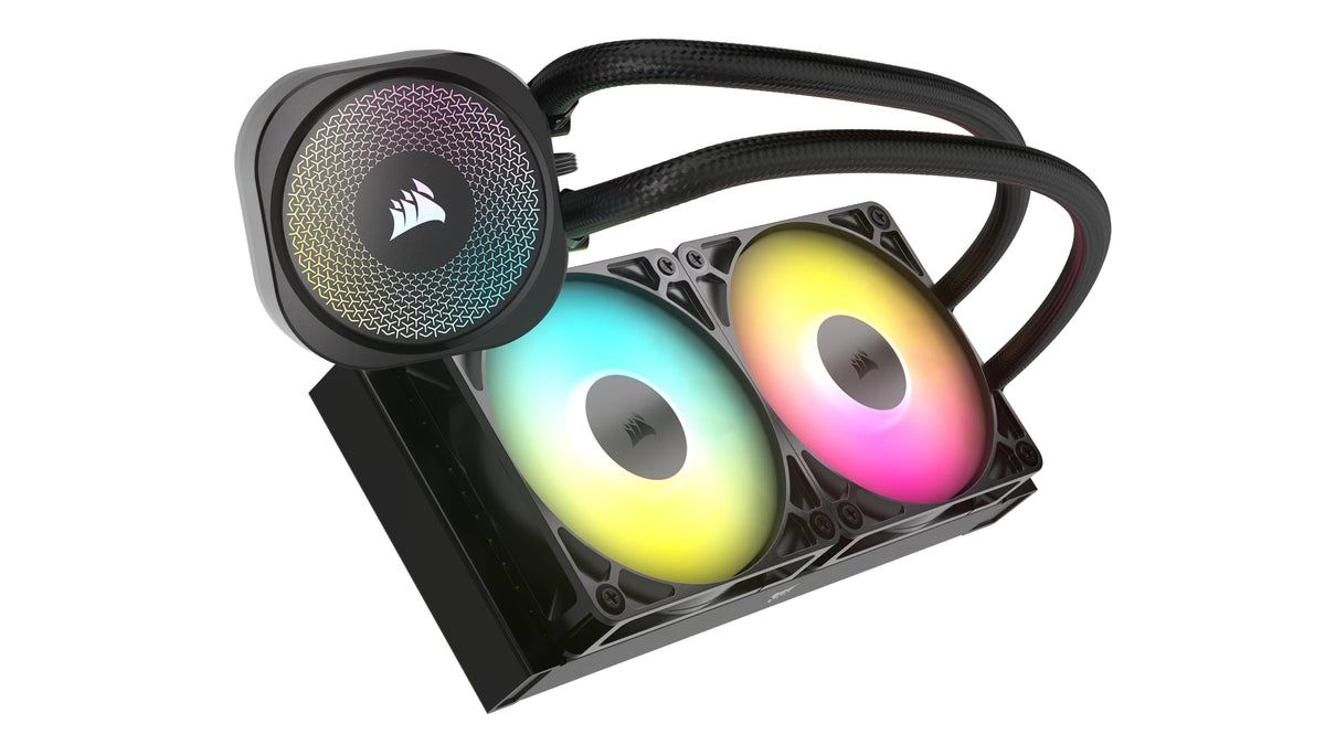 Corsair Nautilus 240 RS ARGB Liquid Procesador Sistema de refrigeración líquida todo en uno Negro 1