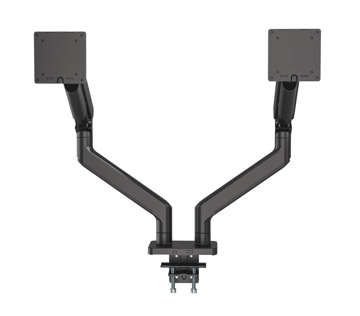 Manhattan Soporte doble de sobremesa para TV/monitores (Articulado con muelle), para pantallas de 13" a 45", f
