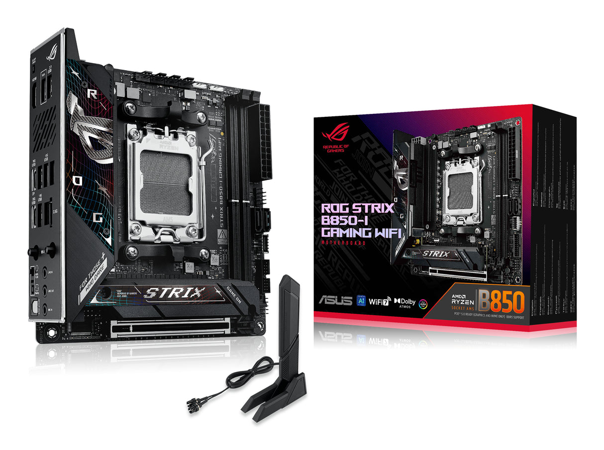 ASUS ROG STRIX B850-I GAMING WIFI placas base AMD Zócalo AM5 Zócalo AM5 DDR5-SDRAM