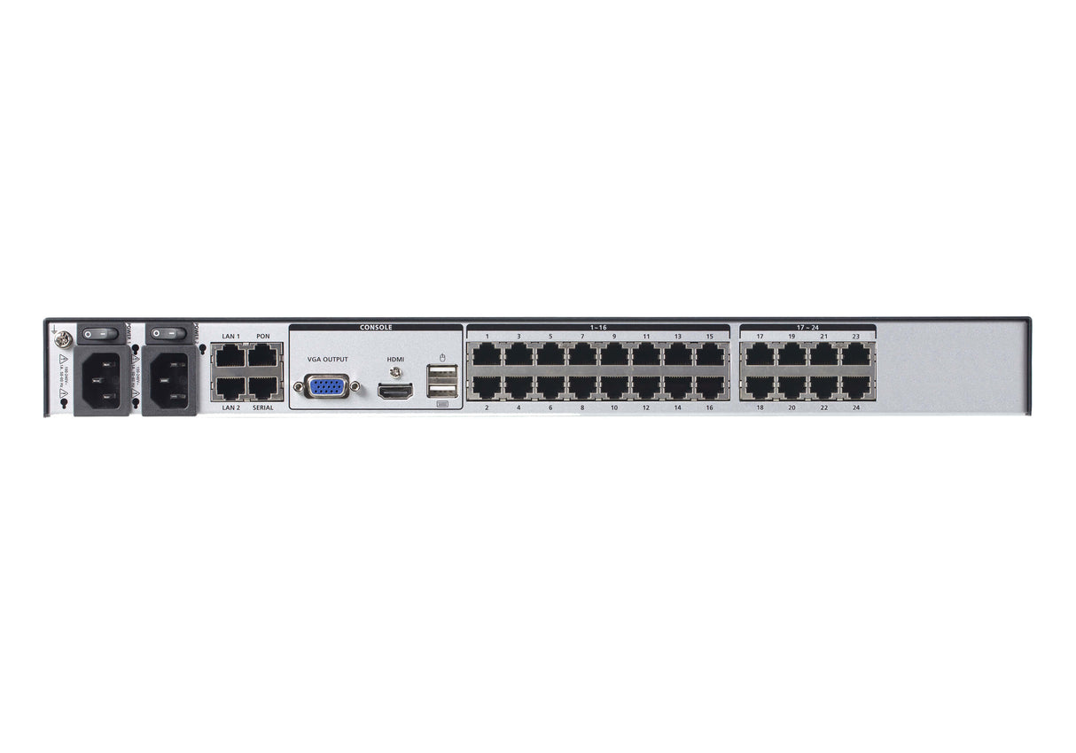 ATEN KN4024VB interruptor KVM Negro