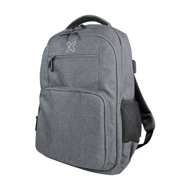Klip Xtreme Stendal mochila Gris Poliéster, Ciudad, Compartimento del portátil
