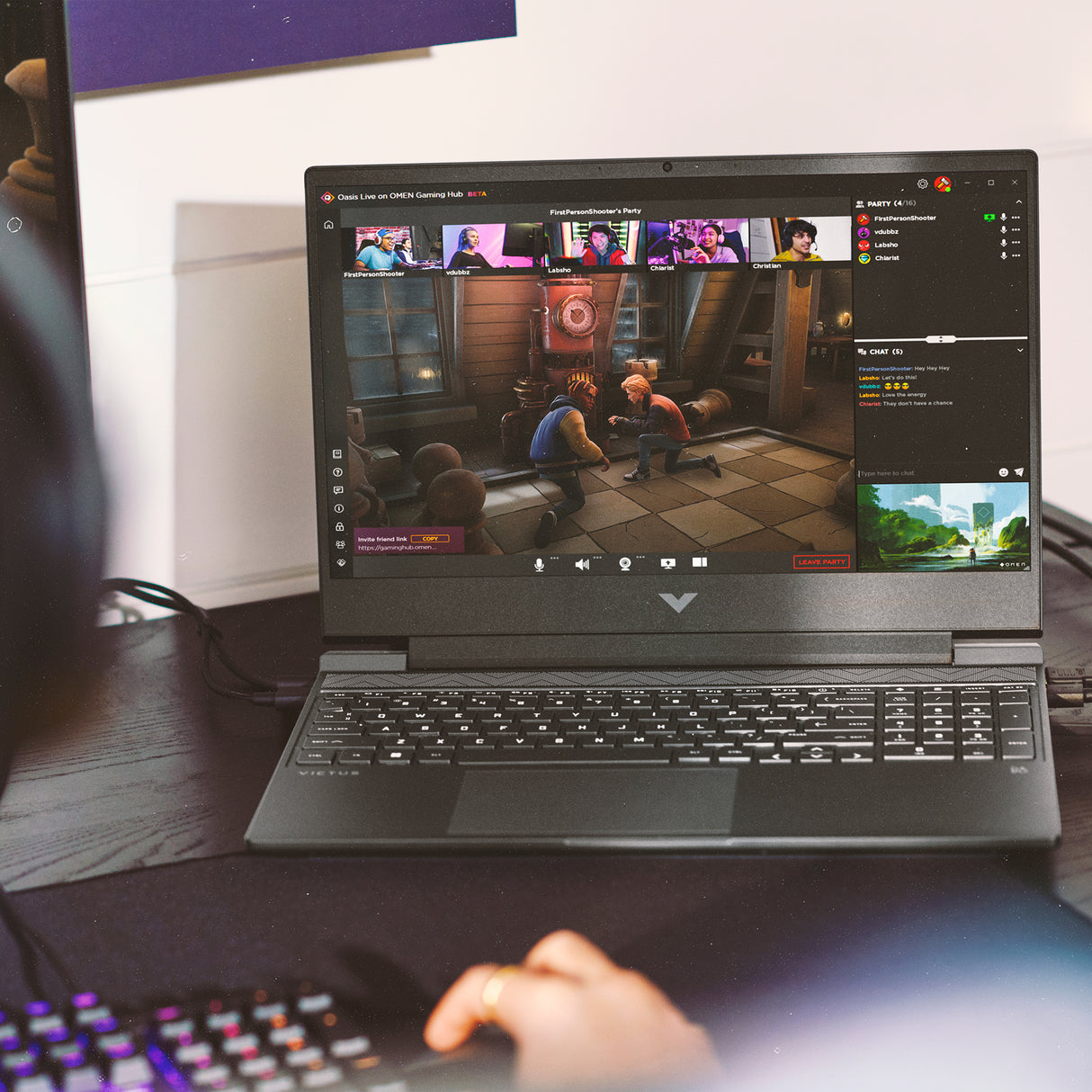 HP Victus Gaming Laptop 15-fa2019la Intel® Core™ i7 i7-13620H Computadora portátil 39.6 cm (15.6") Full HD 16 GB DDR4-SDRAM NVIDIA GeForce RTX 3050