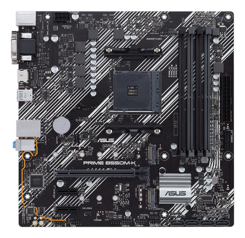 ASUS PRIME B550M-K placas base AMD Zócalo AM4 AMD Ryzen 3000 Series DDR4-SDRAM