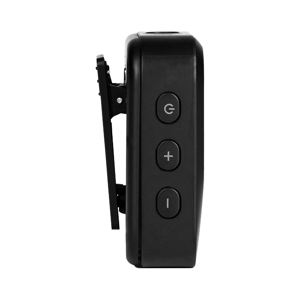 Kit 2 Microfonos Lavalier Game Factor USB 2.4GHz Cancelación de Ruido Negro