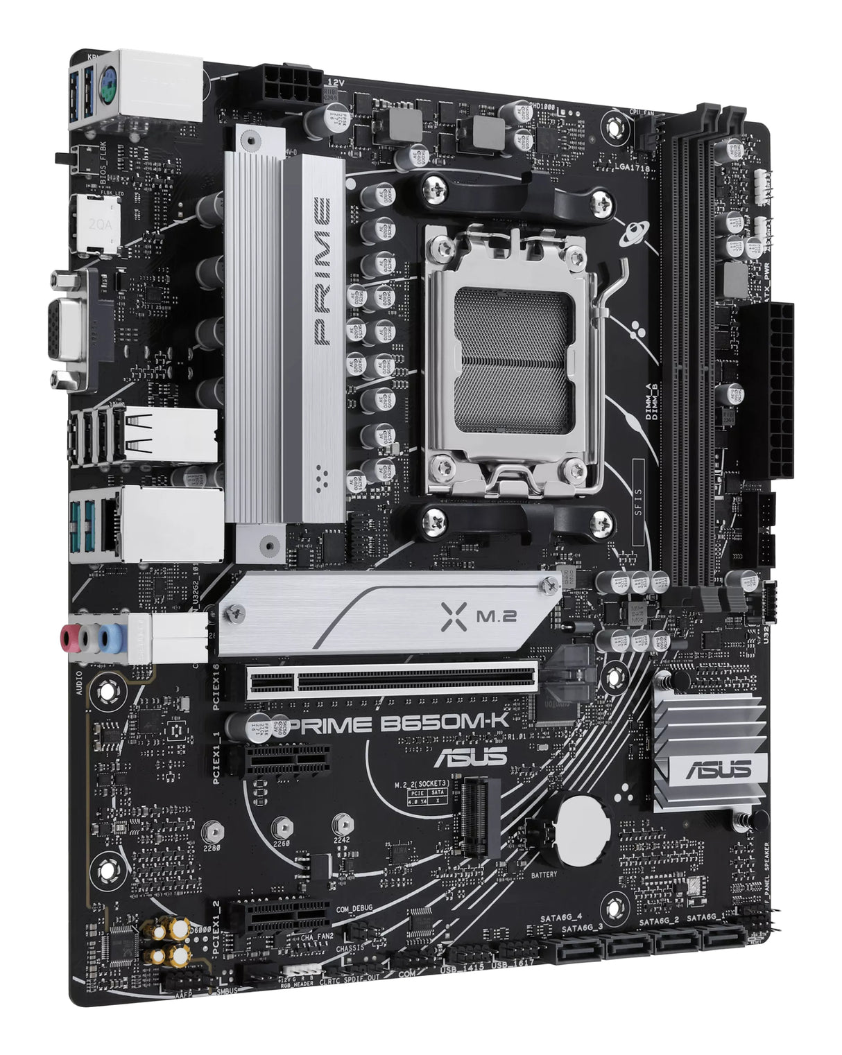 ASUS PRIME B650M-K placas base AMD Zócalo AM5 AMD Ryzen 7000 Series Zócalo AM5