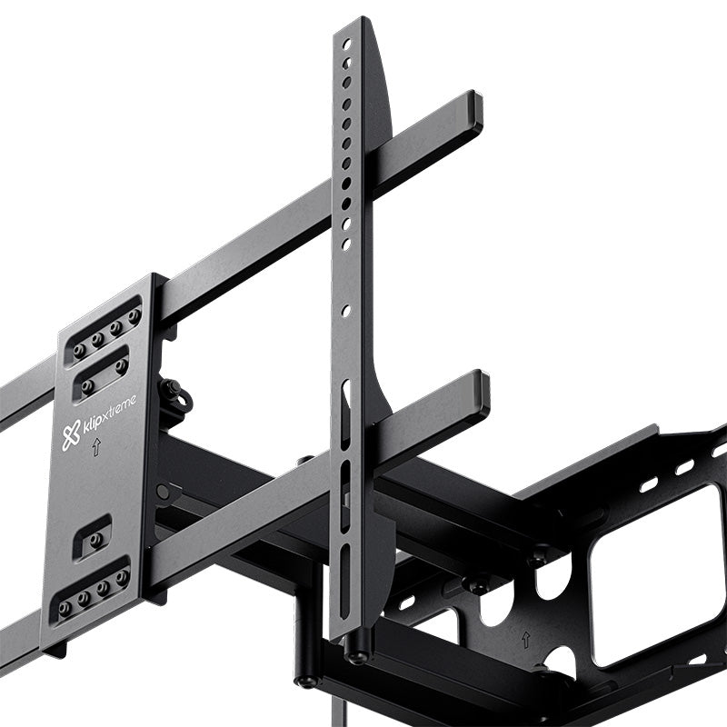 Klip Xtreme KTM-956 soporte para TV 2.29 m (90") Negro, 200 x 200 mm, 600 x 400 mm, Plástico