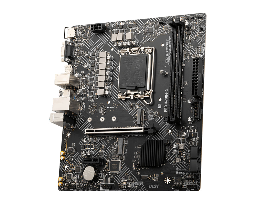 MSI PRO H610M-G placas base Intel LGA 1700 Intel® Core™ i9 LGA 1700