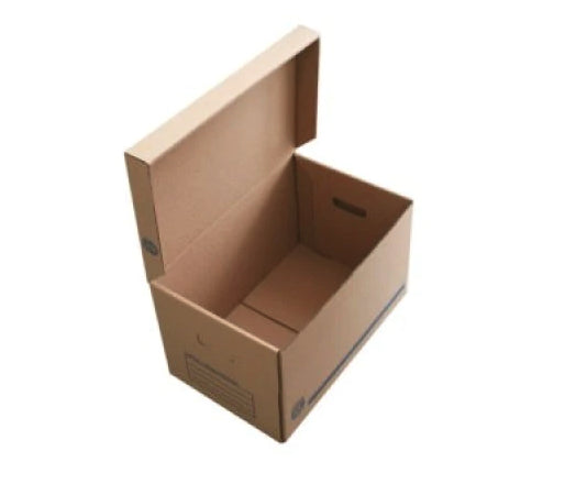 Generico GEO 005 caja archivador Beige, Marrón