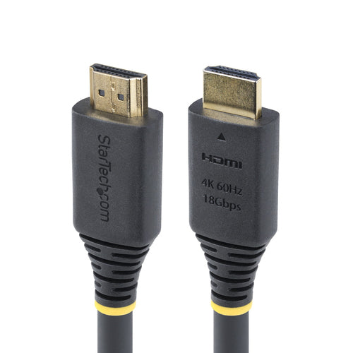 StarTech.com Cable HDMI Certificado Premium de Alta Velocidad de 5m - 4K 60Hz/1440p 144Hz - HDR10/HDCP 2.2/ARC - 18Gbps
