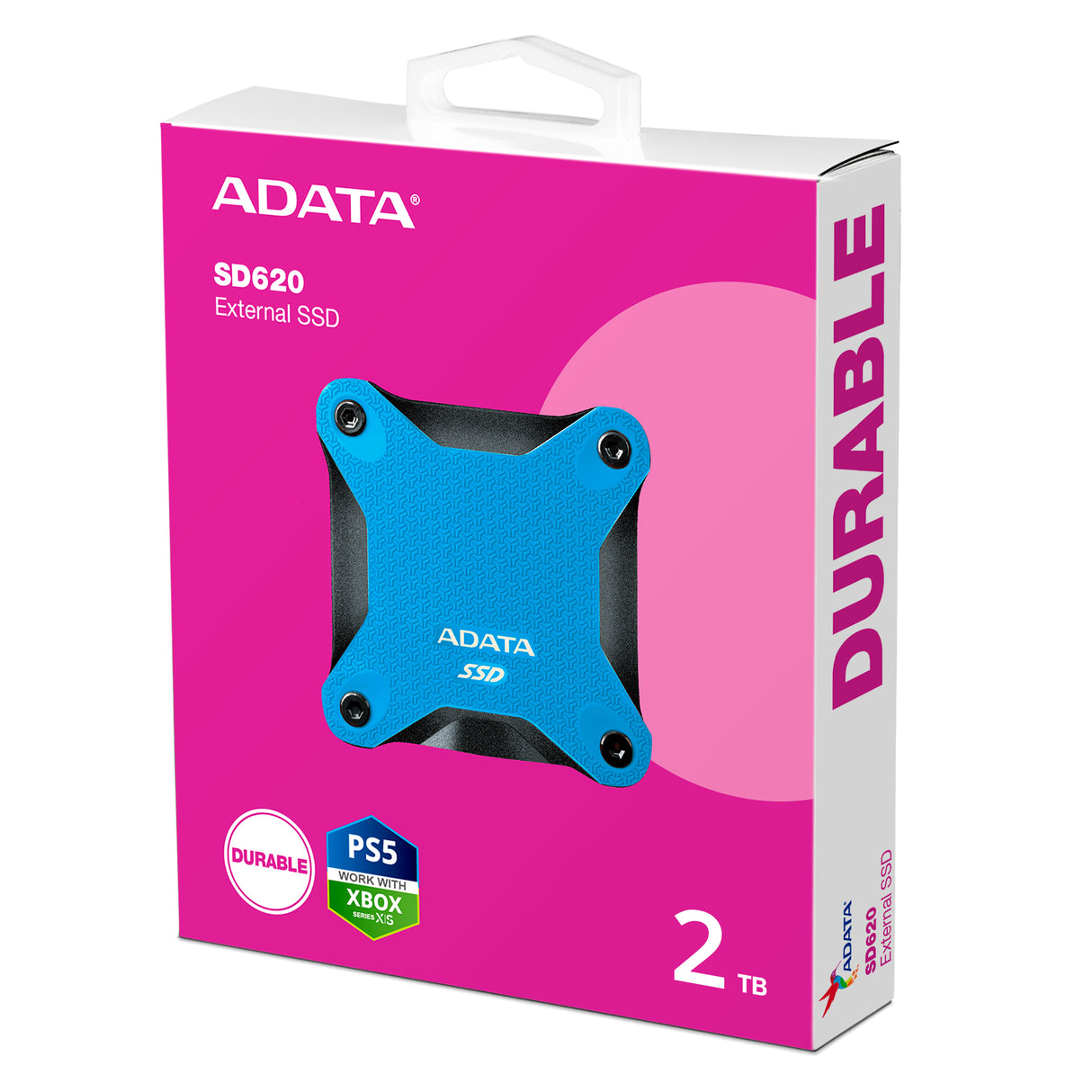 ADATA SD620 Unidades externas de estado sólido 2 TB 520 MB/s Micro-USB B