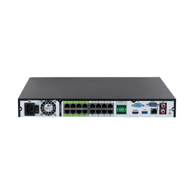 Dahua Technology DHI-NVR5216-16P-EI grabadora de vídeo en red (NVR), 16 canales, 3840 x 2160 Pixeles, G.711u