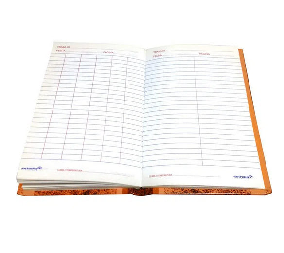 Libreta Estrella Nivel Pasta Dura 96 Hjs - 636