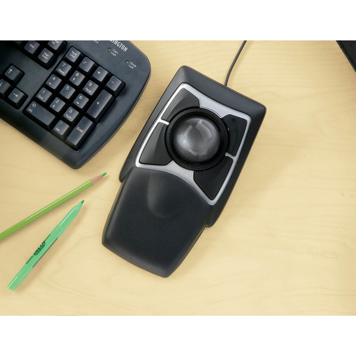 Kensington Expert Mouse Trackball Ratón USB tipo A Óptico Si 125 mm