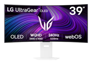 LG 39GX90SA-W Monitor 99,1 cm (39") 3440 x 1440 Pixeles Wide Quad HD OLED Blanco