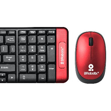 BRobotix 6000632 Teclados Universal Inalámbrico RF inalámbrico