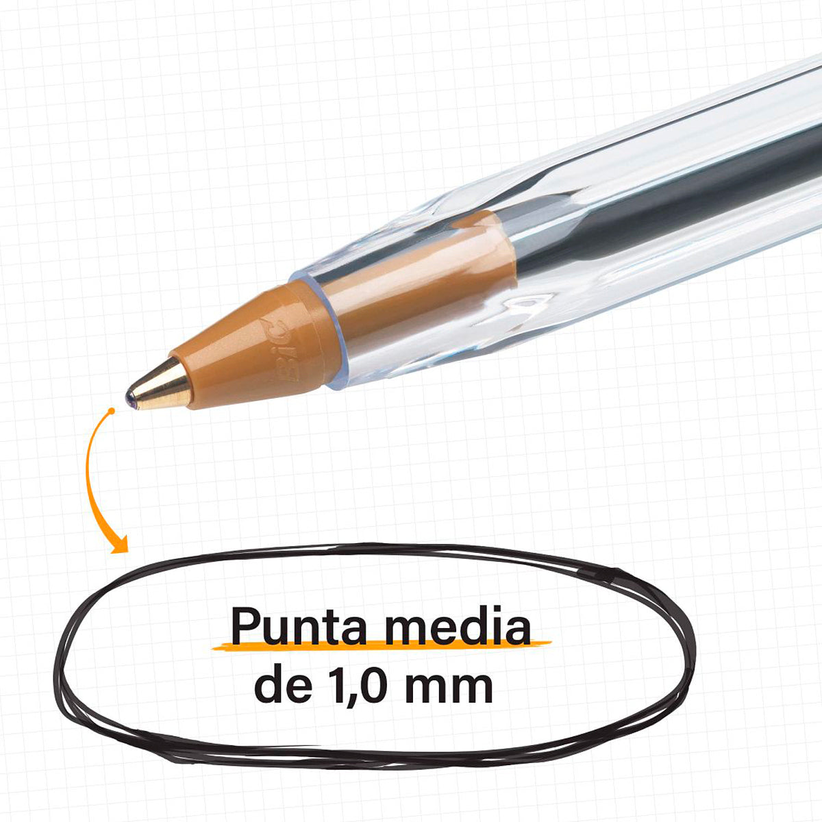 Bolígrafo Nextep 1000 Color Negro 1Mm C/12 FullOffice.com