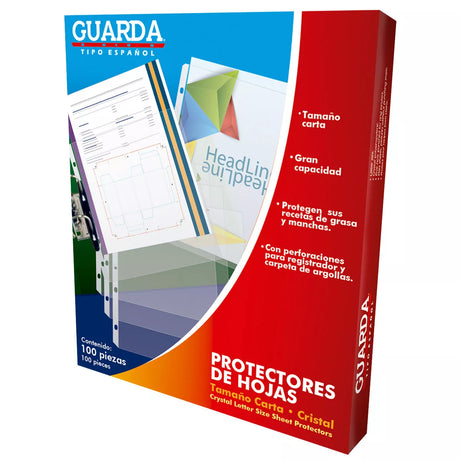 Mica Guarda 330 Protector Hoja C/100 FullOffice.com