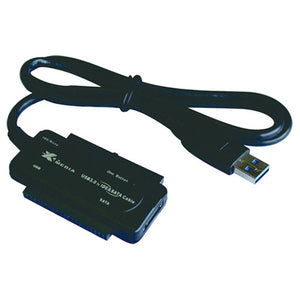 X-Media XM-UB3235S tarjeta o adaptador de interfaz USB 3.2 Gen 1 (3.1 Gen 1), IDE, Negro, 5 Gbit/s