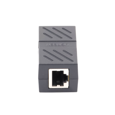 Acoplador Ugrren Extensor de Cable Ethernet RJ45 a RJ45) 1000Mbps Compatibilidad con Cat7 Cat6A Cat6 Cat5e Compatible con POE Ignífugo ABS