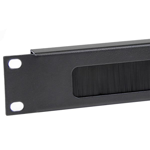 StarTech.com Panel Pasacables con Cepillo para Armario Rack de Servidores 1U - Organizador de Cableado de Peine Accesori