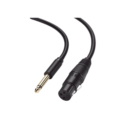 Ugreen 20721 cable de audio 5 m 6,35mm XLR (3-pin) Negro