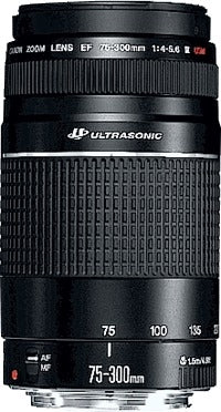 Canon EF 75-300mm f/4.0-5.6 III USM Negro, Autoenfoque, 6473A003AA | Lentes de cámara