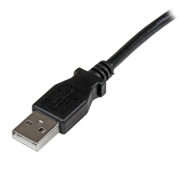 StarTech.com 1m USB 2.0 cable USB USB A USB B Negro, Macho/Macho, USBAB1ML