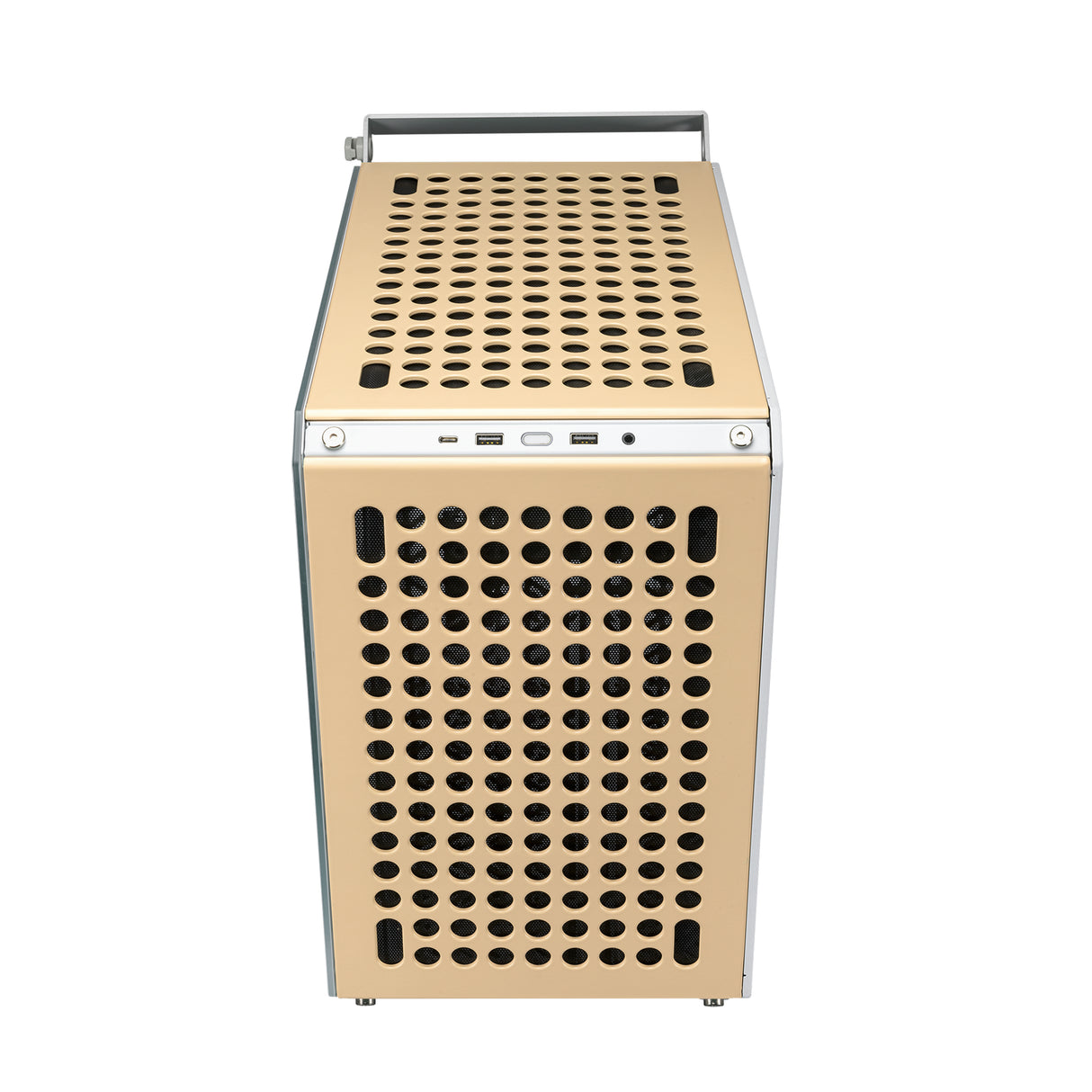 Cooler Master QUBE 500 Flatpack Macaron Edition Midi Tower Crema de color, Color menta, Rosa, ATX, EATX, ITX