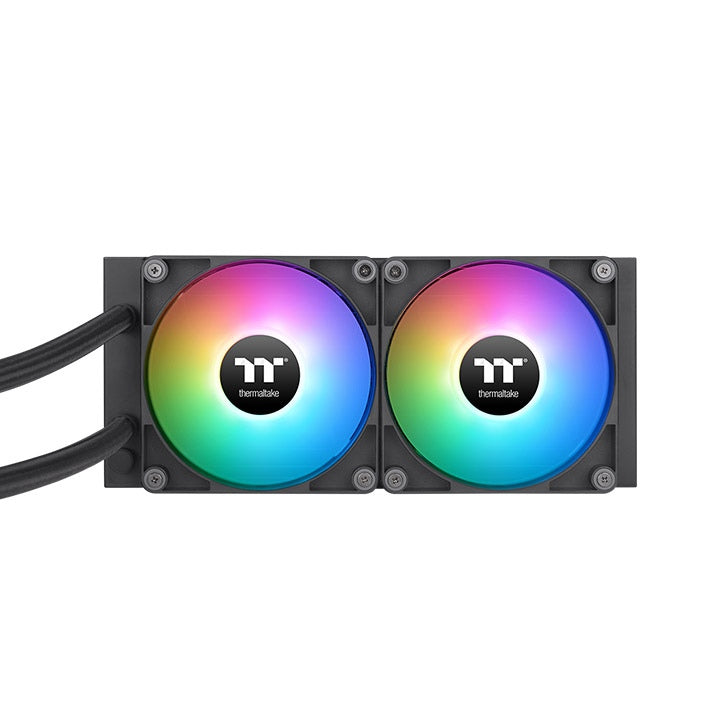 Thermaltake TT TH240 ARGB Procesador Refrigerador de líquidos todo en uno 12 cm Negro 1 pieza(s), 1500 RPM, 3300 RPM