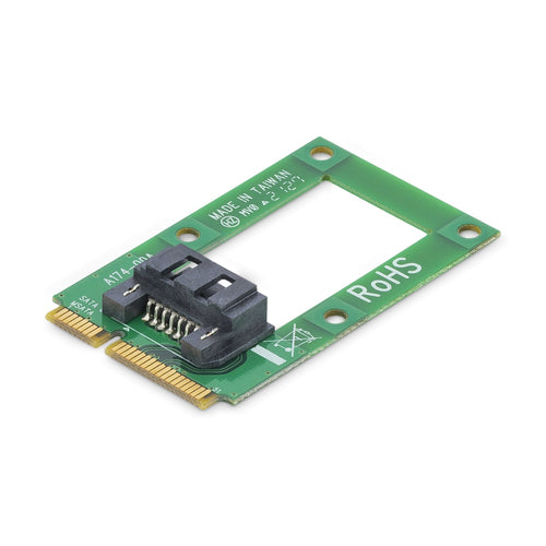 StarTech.com Adaptador mSATA a SATA para Disco Duro o SSD - Tarjeta Conversora Mini SATA a SATA Tarjetas y adaptadores d