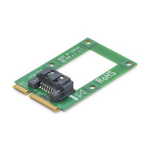 StarTech.com Adaptador mSATA a SATA para Disco Duro o SSD - Tarjeta Conversora Mini SATA a SATA Tarjetas y adaptadores d