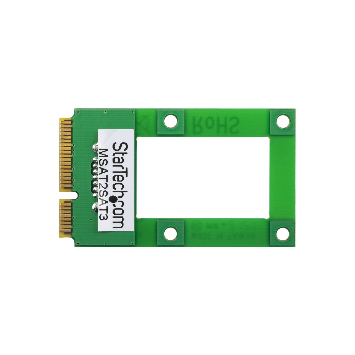 StarTech.com Adaptador mSATA a SATA para Disco Duro o SSD - Tarjeta Conversora Mini SATA a SATA Tarjetas y adaptadores d