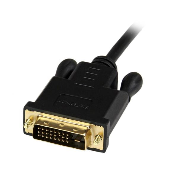 StarTech.com Cable de 1,8m Adaptador Activo de Vídeo Externo DisplayPort a DVI - 1920x1200 - Negro Cable Derecho Derecho 1,8 m DisplayPort