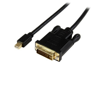 StarTech.com Cable de 1,8m Adaptador Activo de Vídeo Externo Mini DisplayPort a DVI - 1920x1200 - Negro Adaptadores de c